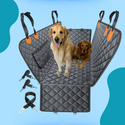 Puffi - Dog Car Seat Cover 100% Waterproof